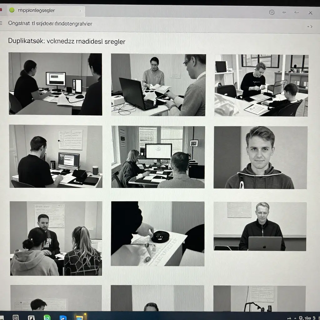 Organisering av digitale fotografier